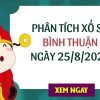Phân tích xổ số Bình Thuận ngày 25/8/2022
