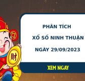 Phân tích xổ số Ninh Thuận 29/9/2023 thứ 6 hôm nay chuẩn xác